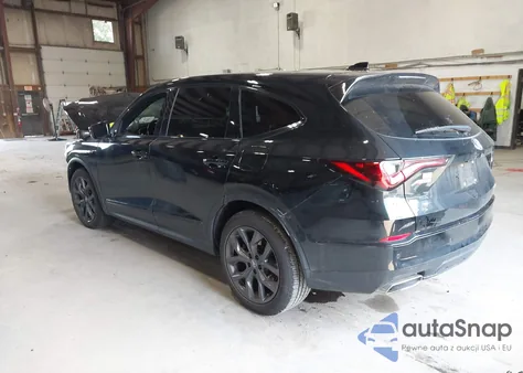 2024 Acura Mdx A-Spec z USA, uszkodzony, nr VIN 5J8YE1H04RL025608